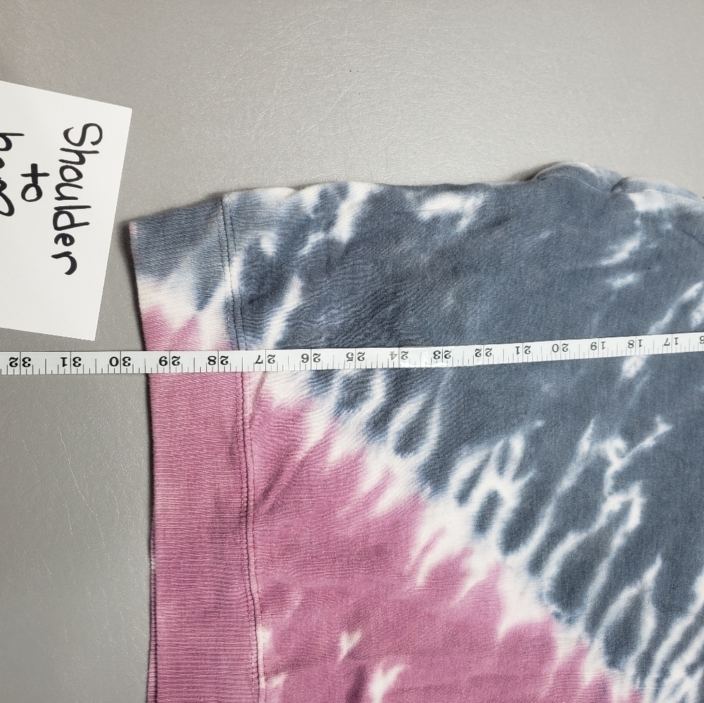 The cozy collection by rue21 tie dye oversized sweater hoodie size small - Picture 9 of 10